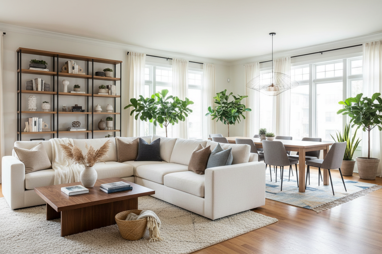 Best Furniture for Open-Concept Living Spaces