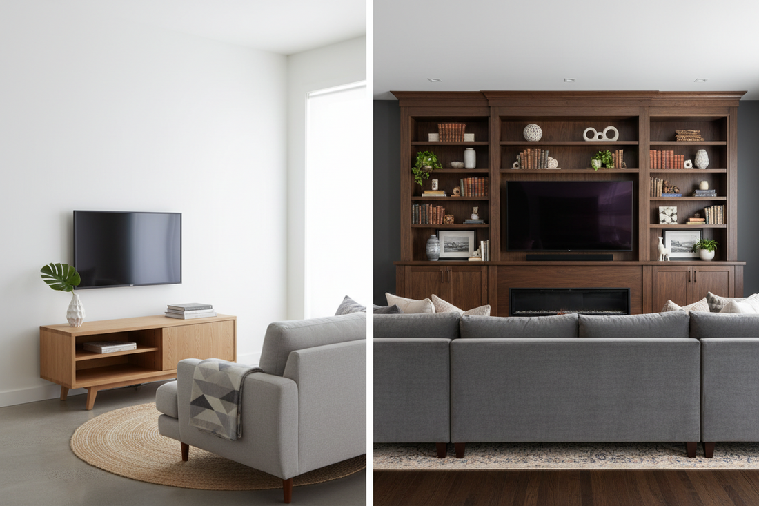 Best TV Stand Ideas for Small and Large Living Rooms