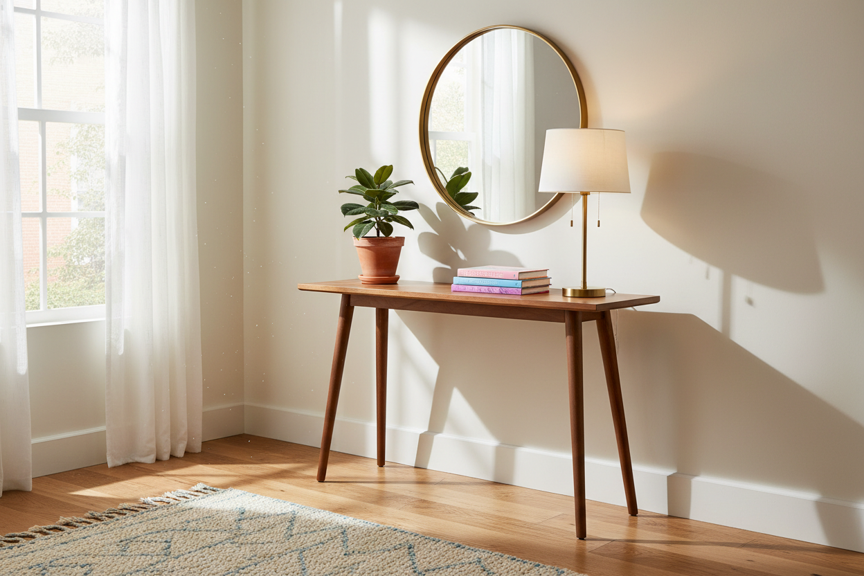 How to Choose a Console Table for Your Entryway or Living Room