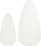 2 Scandinavian-Style Coffee Table & Set White Solid Pinewood - Image 9