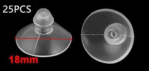 18mm/0.7" Furniture Desk Glass Transparent Anti-Collision Suction Cups Sucker - Image 2