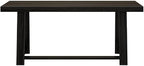 Plank+Beam 72 Inch Farmhouse Dining Table, Solid Wood Rustic Kitchen Table - Image 6