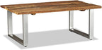 Coffee Table Solid Reclaimed Wood 39.4"x23.6"x15", End Tables, Living Table - Image 4