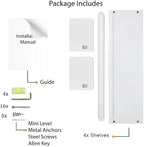Onlysky Set of 4 Wall-Mounted Kid's Bookshelf - Image 8