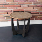 COZAYH Rustic Farmhouse End Table - Image 2