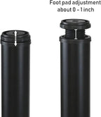 QLLY 26 inch Adjustable Metal Desk Legs, Heavy Duty Furniture Table Legs - Image 3