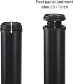 QLLY 22 inch Adjustable Metal Desk Legs, Heavy Duty Furniture Table Legs - Image 3