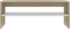 Scandinavian Coffee Table, 39.4" L x 15.7" W x 15.7" H, Small Living Room Table - Image 5