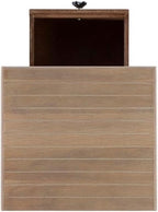Linon Styers Wood Accent Starfish Coastal Side Table in Natural - Image 10