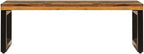 Solid Reclaimed Wood Coffee Table 39.4x19.7x13.8 Inches - Image 4