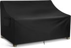 WLEAFJ Patio Sofa Cover Waterproof, 3-Seater Outdoor Sofa Cover, Heavy Duty by WLEAFJ