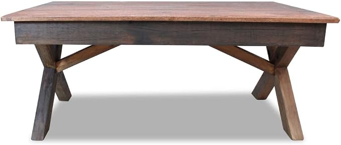 Eco-Friendly Living Room Table Cozy Farmhouse Decor Unique Rustic Coffee Table - Image 3