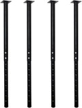 QLLY Adjustable Metal Table Leg, 24-40 inch, Home Office DIY Desk Leg, by QLLY