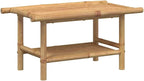 Natural Bamboo Coffee Table - Image 6