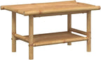 Natural Bamboo Coffee Table - Image 3
