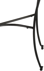 Solid Mango Wood Half Circle Side Table - Image 9