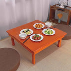 Folding Solid Wood Low Table - Image 6