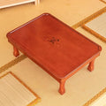 Korean Solid Wood Square Folding Coffee Table, Low Dining Table by Unknown