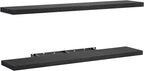 AMADA HOMEFURNISHING Floating Shelves Wall Mounted, 47 x 8 Inch Wall Shelves by AMADAHOMEFURNISHING