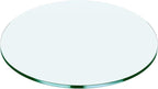 17" Round Tempered Glass Table Top by Unknown