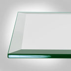 Dulles Glass 12 inch Square Glass Table Top - Image 5
