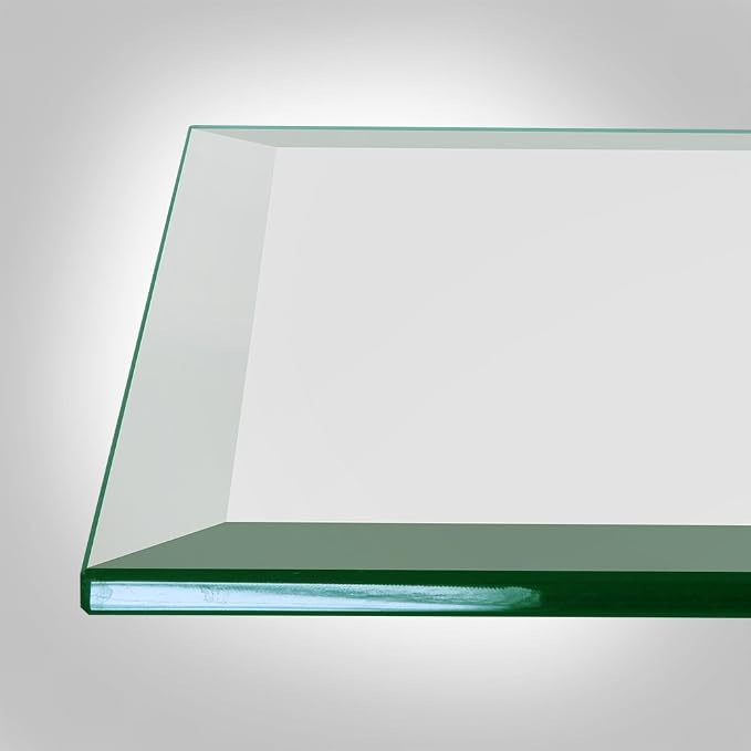 Dulles Glass 16 inch Square Glass Table Top - Image 5