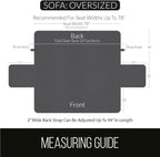 Sofa Shield® Couch Slip Covers for Dogs Oversized, Reversible Furniture - Image 6