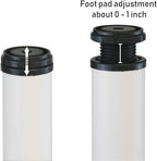 QLLY 16 Inch Adjustable Metal Coffee Table Legs, Heavy Duty Round Furniture Legs - Image 3