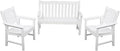 Stoog 3 Pieces All-Weather Patio Furniture Set, Include 2 Outdoor Chairs and 1 by Stoog