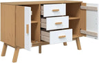 Scandinavian Sideboard with Drawers and Doors - Image 7