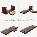 end Tables Wooden Floor Table - Image 6