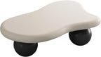 47.2” Cloud Coffee Table with 3 Ball Legs, Modern Irregular Center Table - Image 9