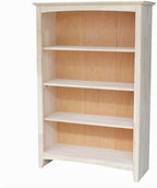 International Concepts Shaker Bookshelf, 48-Inch High, Adjustable Shelves by InternationalConcepts