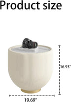 SSLine Bowl-Shape Small Coffee Table Modern Sintered Stone Top Coffee Table in - Image 2
