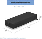 Chaise Lounge Covers, Waterproof Outdoor Lounge Chair Covers - Image 2