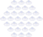 30 Pack Glass Table Suction Cups - 20mm Rubber Suckers Without Hooks by Qjaiune