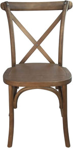 EMMA + OLIVER 2-Pack Wooden X-Back Dining Chair - Image 6