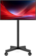 Hemudu Mobile TV Stand for 23-60 Inch LCD LED Flat/Curved Screen TVs, TV Cart by HEMUDU