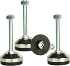 Heavy Duty Leveling Screw Leg, Leg Leveler 2.36" Dia Base, Adjustable Leveling by MUHOUZHINANG