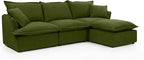 6 Seat U Shape Modular Sectional Couch Sofa - Image 9