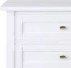 SIMPLIHOME Warm Shaker Solid Wood 24 inch Wide Transitional-Style Bedside - Image 4