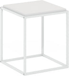 Furinno Moretti Side Table, 1-Tier Stackable Metal Frame End Table, Night Stand - Image 5