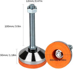 Heavy Duty Leveling feet, Leg Leveler 2.36" Dia Base, Adjustable Leveling feet - Image 3