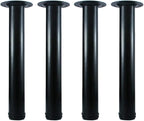 QLLY 14 Inch Adjustable Metal Coffee Table Legs, Heavy Duty Round Furniture Legs by QLLY