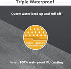 Favoyard Patio Chair Cushions 18 x 18 x 3 Inch Waterproof Outdoor Seat Cushions - Image 4