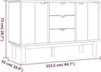 Scandinavian Sideboard Buffet Cabinet - Image 3