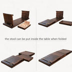 ULTRAWAVE End Table Sofa Table Wooden Floor Table - Image 3