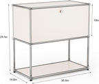 Modern Storage Cabinet Sideboard Versatile Free-Standing Organizer Cabinets - Image 3