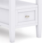 SIMPLIHOME Warm Shaker Solid Wood Transitional-Style 48-inch Wide Coffee Table - Image 9
