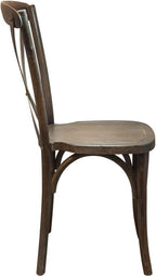 EMMA + OLIVER 2-Pack Wooden X-Back Dining Chair - Image 5